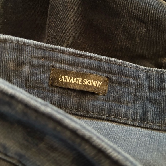 Calvin Klein Jeans Women’s Ultimate Skinny Corduroy Dark Teal 8x30 Pants. - Picture 5 of 6